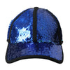 Dolce & Gabbana Royal Blue Sequin Baseball Hat Men