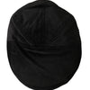 Dolce & Gabbana Black Corduroy Crown Newsboy Hat Men