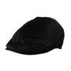 Dolce & Gabbana Black Crown Cotton Newsboy Hat Men