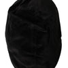 Dolce & Gabbana Black Crown Cotton Newsboy Hat Men