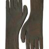 Dolce & Gabbana Brown Cotton Stretch Wrist Length Gloves