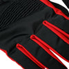 Dolce & Gabbana Black Red Nylon Wrist Length Gloves