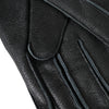 Dolce & Gabbana Black Deer Leather Wrist Length Gloves