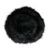 Dolce & Gabbana Black Faux Fur Womens Bucket Hat