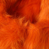 Dolce & Gabbana Orange Faux Fur Whole Head Wrap Hat