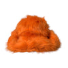 Dolce & Gabbana Orange Faux Fur Polyester Fedora Hat