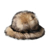 Dolce & Gabbana Brown Faux Fur Modacrylic Fedora Hat