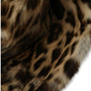 Dolce & Gabbana Brown Leopard Fur Women Bucket Hat