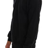 Daniele Alessandrini Elegant Black Cotton Crewneck Sweater