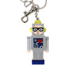 Dolce & Gabbana Multicolor Astronaut Space Metal Logo Keyring Keychain