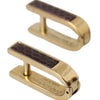 Dolce & Gabbana Gold Plated Metal Brass Pin Men Cufflinks