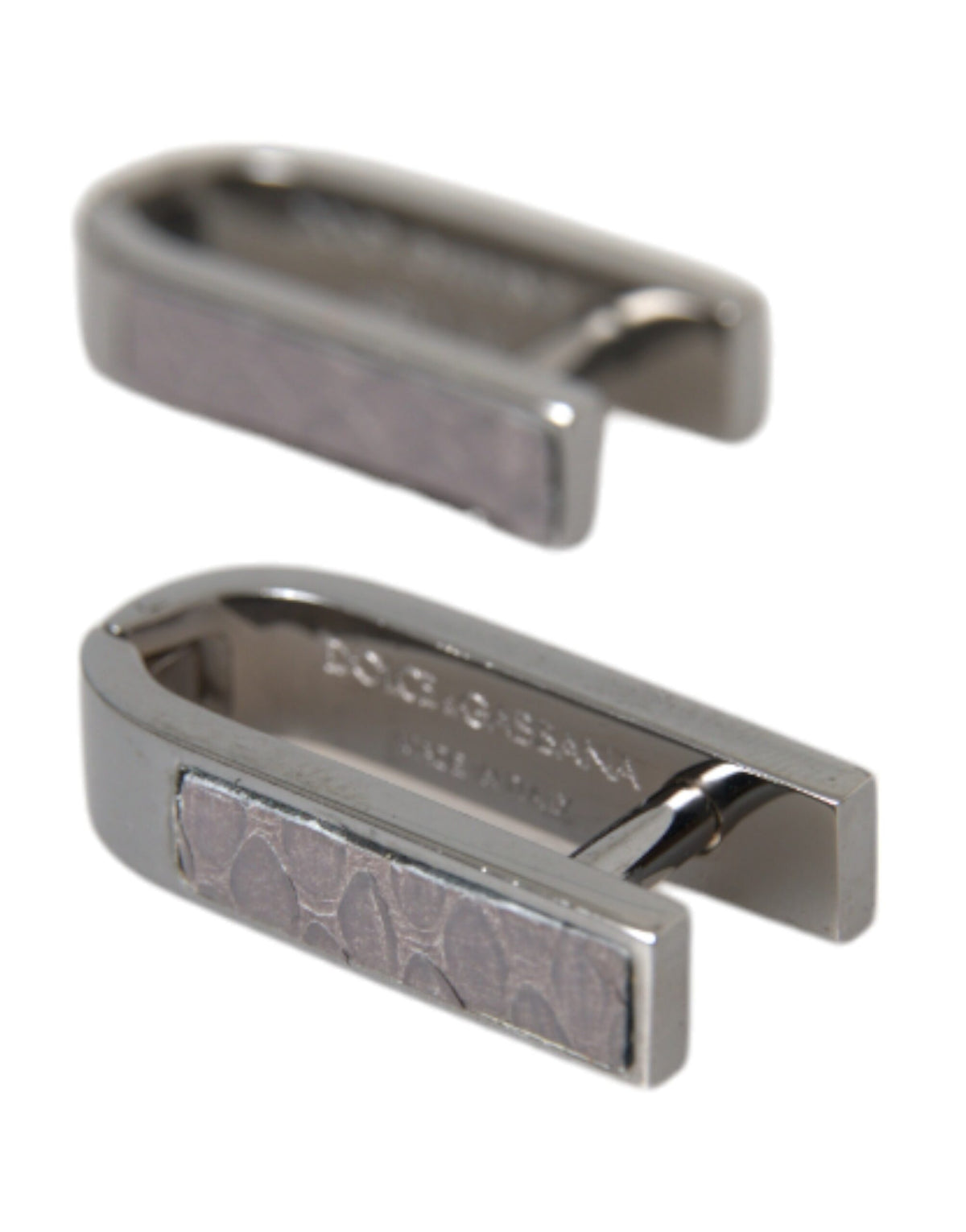 Silver Plated Metal Brass Pin Men Cufflinks