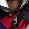 Dolce & Gabbana Multicolor Logo Windbreaker Puffer Jacket