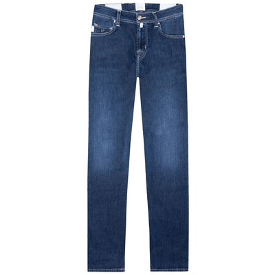 Tramarossa Blue Cotton Men's Jeans