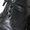 Dolce & Gabbana Black Leather Derby Formal Dress Men Shoes