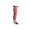 One Teaspoon Red Cotton Women Straight-Leg Jean