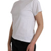 Balenciaga White Cotton Crew Neck Short Sleeves T-shirt