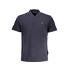 Napapijri Blue Cotton Men Polo