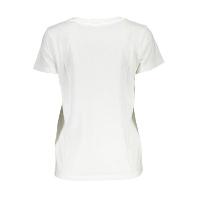 Levi's White Cotton Women T-Shirt