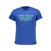 Diesel Blue Cotton Men T-Shirt