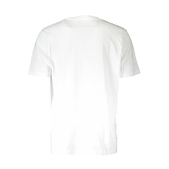 White Cotton Men T-Shirt