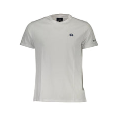 La Martina White Cotton Men T-Shirt