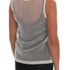 Dolce & Gabbana Sleeveless Transparent Net Tank Top