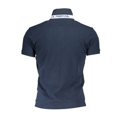 La Martina Sleek Slim Fit Polo with Contrast Details