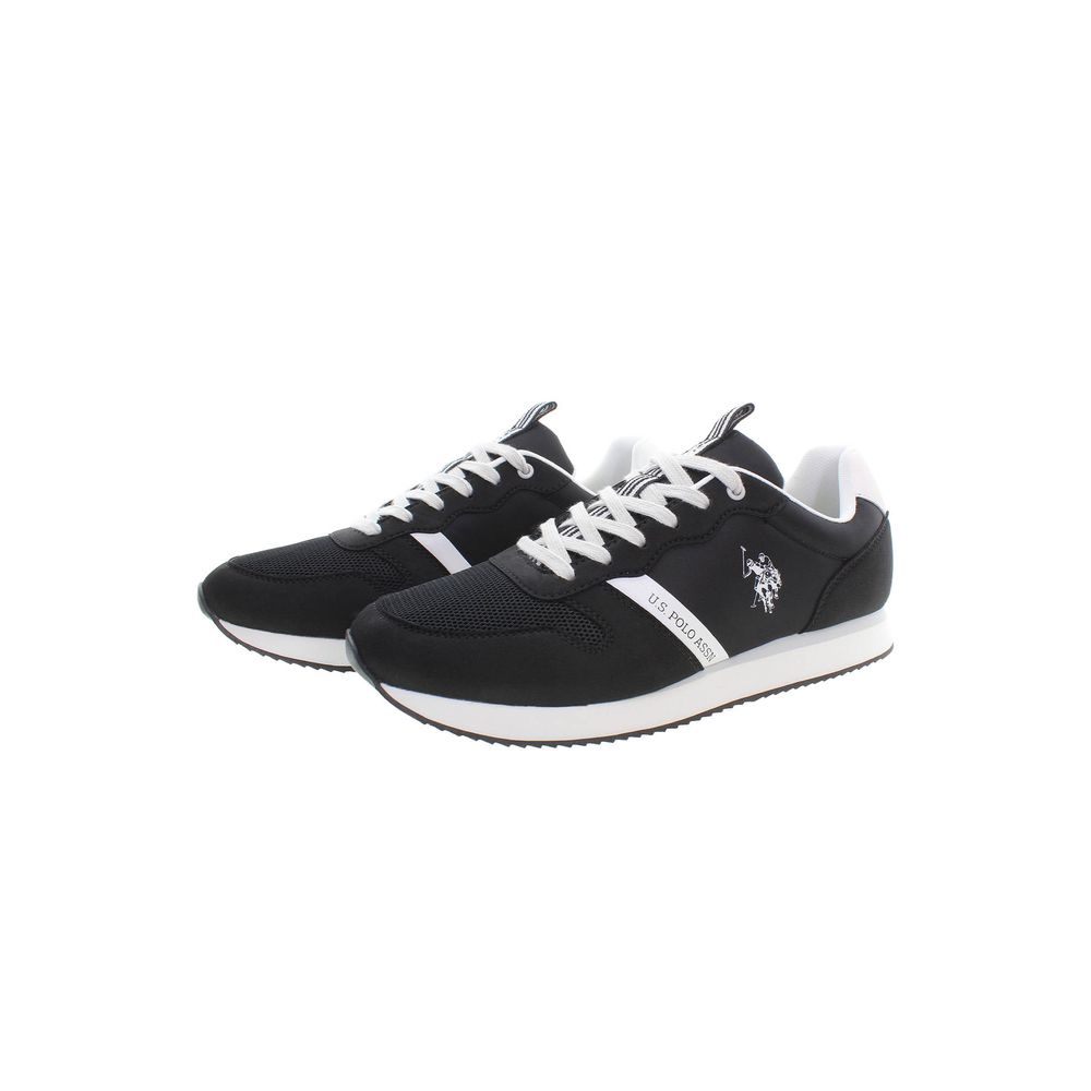 U.S. POLO ASSN. Black Polyester Men Sneaker