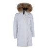 Yes Zee White Nylon Women Jacket