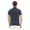 Baldinini Trend Blue Cotton Men Polo Shirt