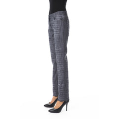 Black Viscose Women Pants