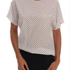 Dolce & Gabbana Chic Polka Dot Silk Blouse