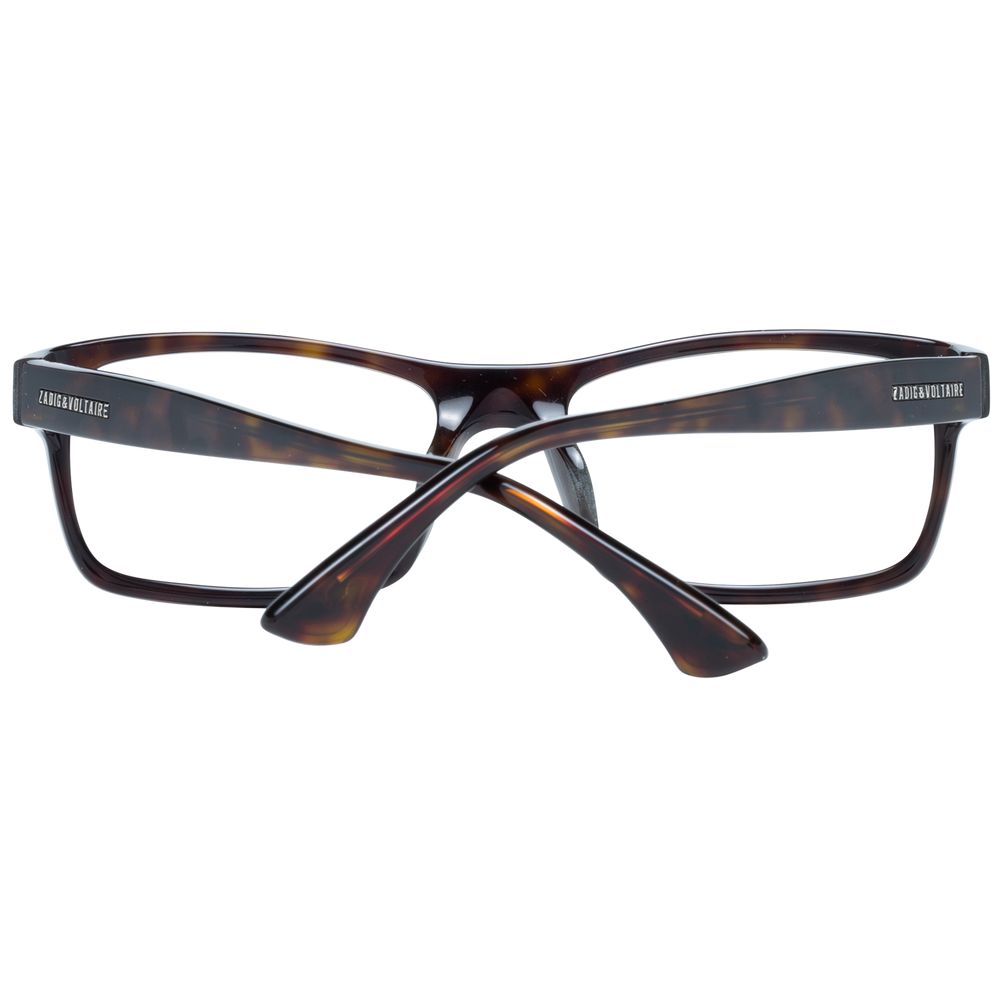 Zadig & Voltaire Brown Men Optical Frames