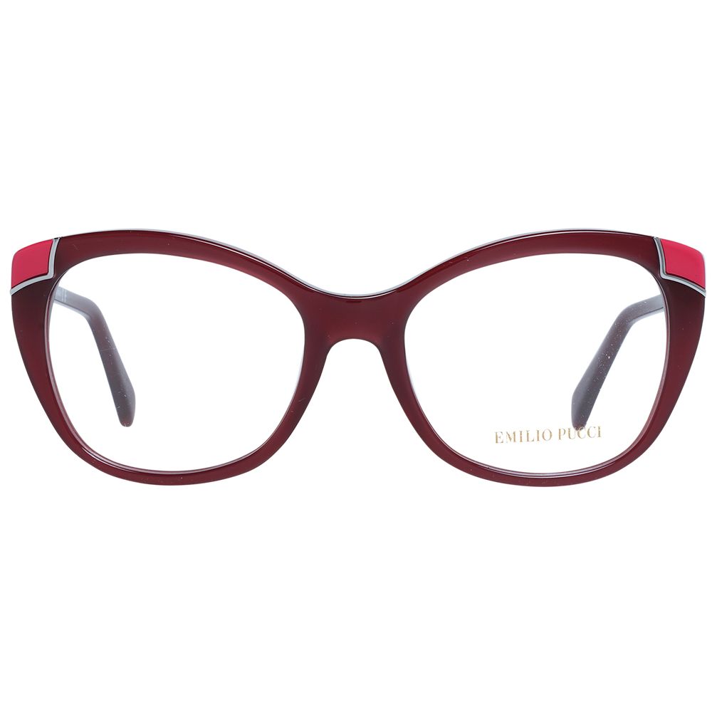 Emilio Pucci Burgundy Women Optical Frames