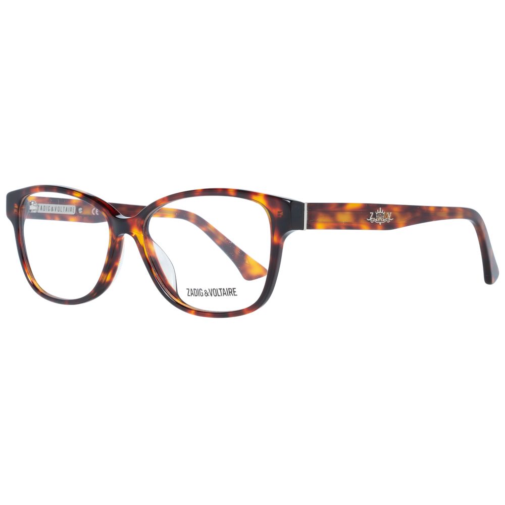 Zadig & Voltaire Brown Unisex Optical Frames