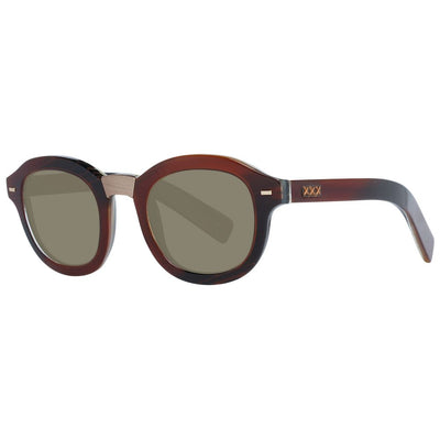 Zegna Couture Brown Men Sunglasses