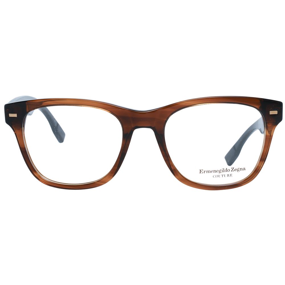 Zegna Couture Brown Men Optical Frames