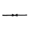 Dolce & Gabbana Black Silk Adjustable Neck Men Bow Tie