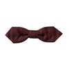 Dolce & Gabbana Red Silk Fantasy Adjustable Neck Men Bow Tie