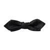 Dolce & Gabbana Black Silk Adjustable Neck Men Bow Tie