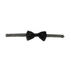 Dolce & Gabbana Black Fantasy Silk Adjustable Neck Men Bow Tie