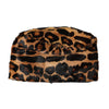 Dolce & Gabbana Brown Leopard Fur Women Bucket Hat