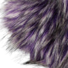 Dolce & Gabbana Purple Faux Fur Whole Head Wrap Hat