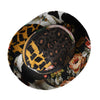 Dolce & Gabbana Multicolor Patchwork Women Fedora Wide Brim Hat