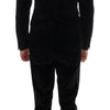 Dolce & Gabbana Elegant Black Slim Fit Three-Piece Suit