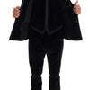 Dolce & Gabbana Elegant Black Slim Fit Three-Piece Suit