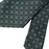 Dolce & Gabbana Green Silk Branded Logo Adjustable Men Tie