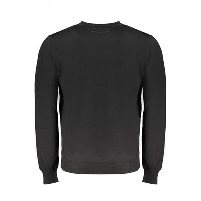 Harmont & Blaine Black Wool Sweater