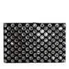 Dolce & Gabbana Black Velvet Crystal Clutch Evening Party Purse Bag